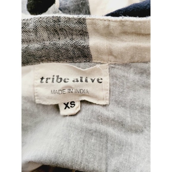 Tribe Alive Freya Ruffled Shirt Dress Size XS - Picture 10 of 11